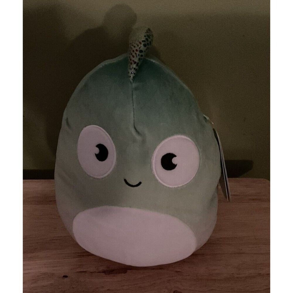 Original Squishmallow Denton The Chameleon,  9in, NWT,‎ Claire's Exclusive